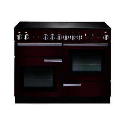 Rangemaster Professional+ 110cm Electric 91790 Range Cooker in Cranberry with Induction Hob Rangemaster Professional+ 110cm Electric 91790 Range Cooker in Cranberry with Induction Hob